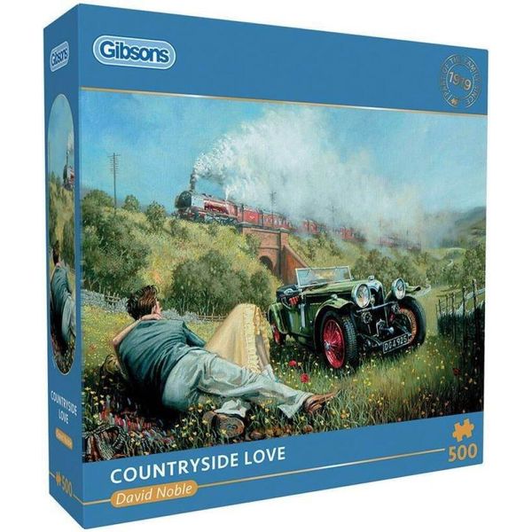 Gibsons Puzzle Countryside Love 500 Pezzi Cartone Sostenibile-image