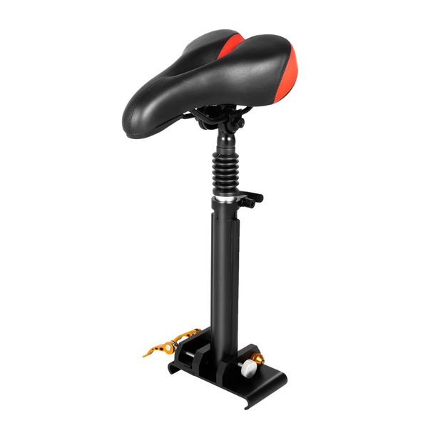 Sedile Per Scooter Elettrico, Regolabile In Altezza, Design Leggero, Nero Rosso-image
