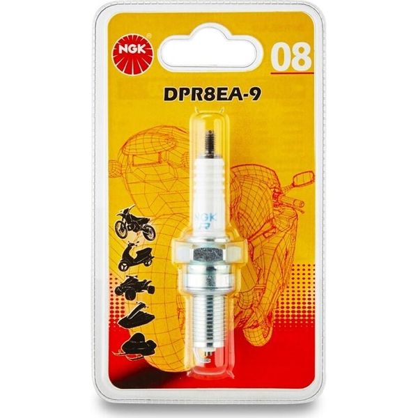 Candela Di Accensione Ngk DPR8EA-9-image