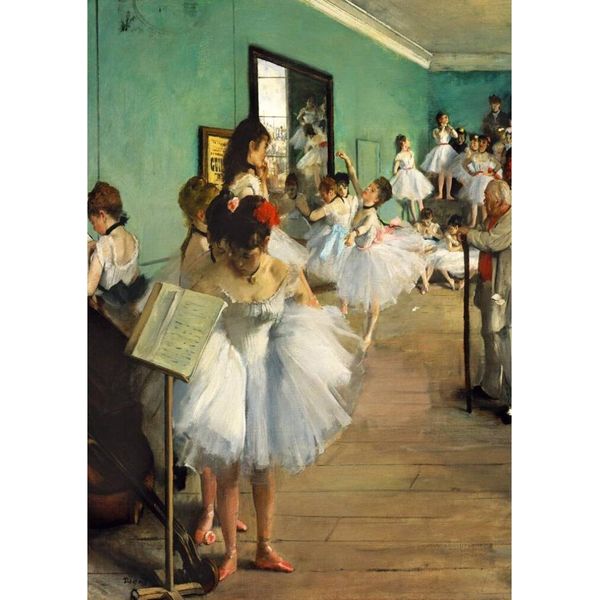 Bluebird Puzzle Art Puzzle Degas La Classe Di Danza 1874 1000 Pezzi-image