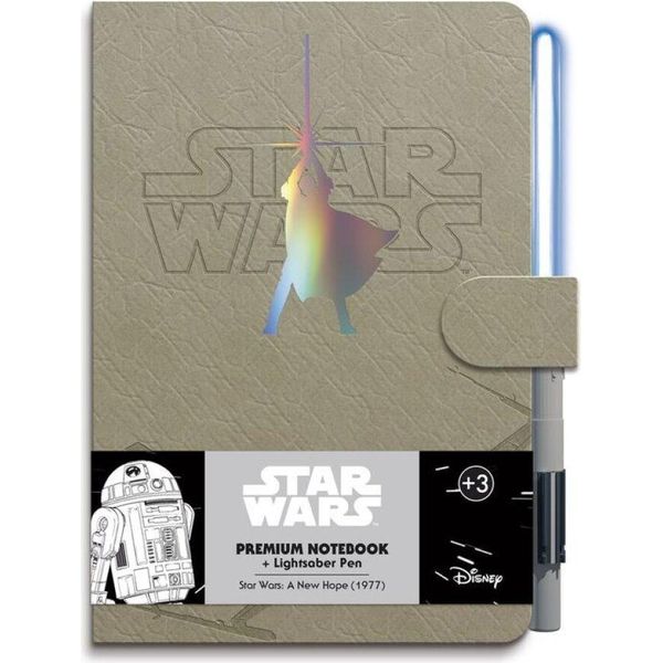 Grupo Erik Star Wars Diario Di Luke Skywalker Con Penna Trasparente Taglia Unica-image
