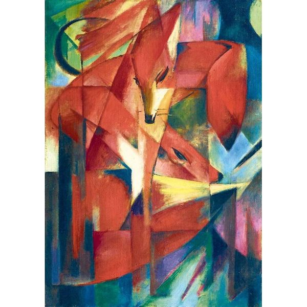 Puzzle 1000 Elementi. Volpi Rosse, Franz Marc, 1913-image