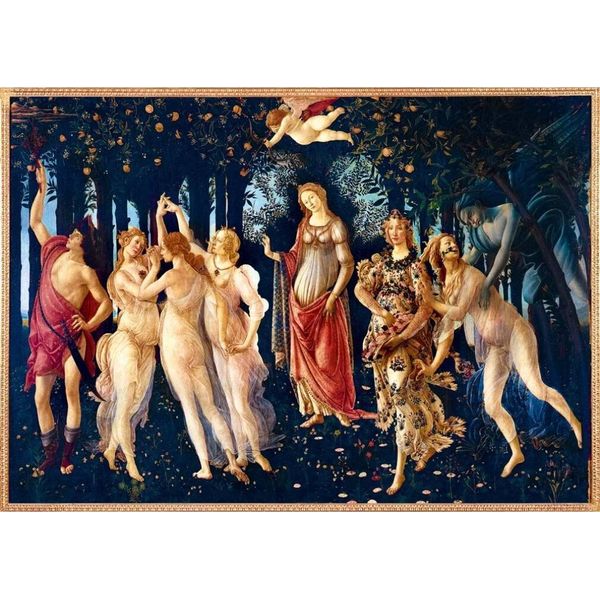 Bluebird Puzzle Puzzle Botticelli La Primavera 1000 Pezzi Opera D'arte-image