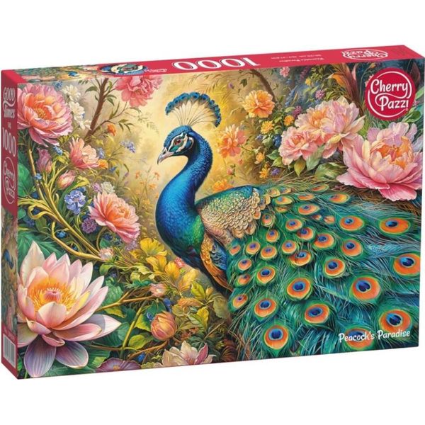 Cherry Pazzi - Puzzle Pavone Paradiso - 1000 Dielov-image