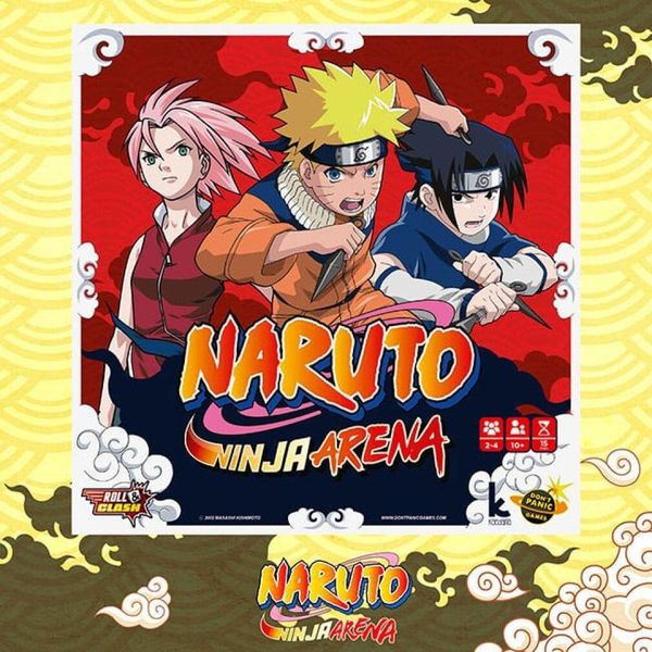 Gra Planszowa Naruto: Ninja Arena - Edycja Lekka Dla 2-4 Graczy-image