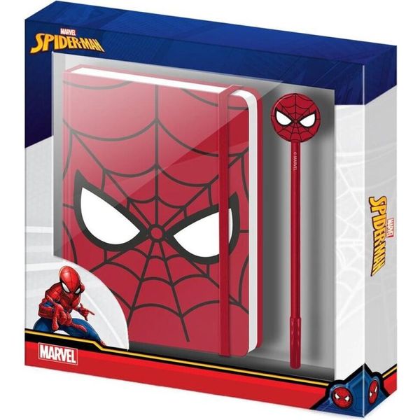 Karactermania Zestaw Notatnik I DłUgopis Spiderman - Oficjalny Produkt Marvela-image