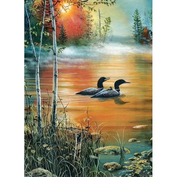 Cobble Hill Puzzle Morning Mist - 1000 Teile Puzzle Spaß-image