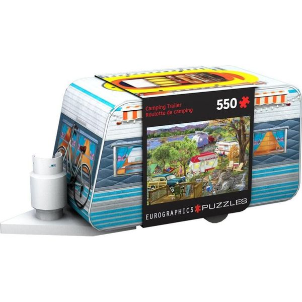 Eurographics Puzzle In Blechdose Camper Trailer, Wohnwagen, 550 Teile, 8551-5994-image