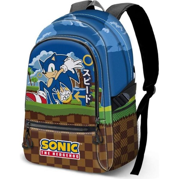 Plecak Adaptacyjny Sonic The Hedgehog Greenhill 44Cm - Karactermania-image
