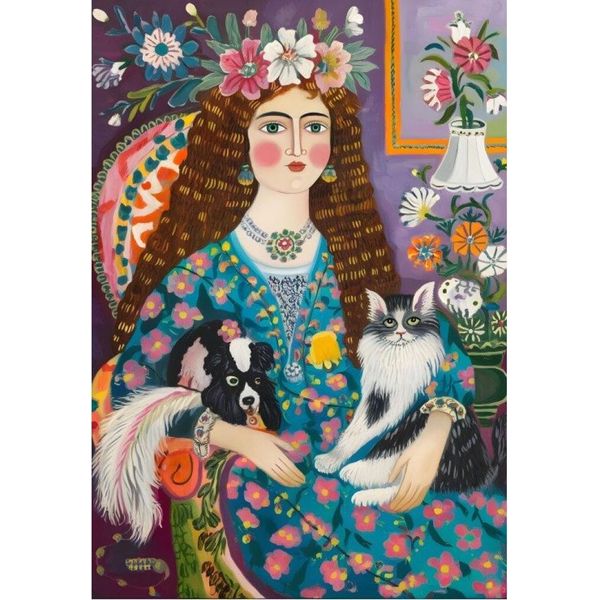 Puzzle Alipson La Signora Degli Animali - 1000 Pezzi-image