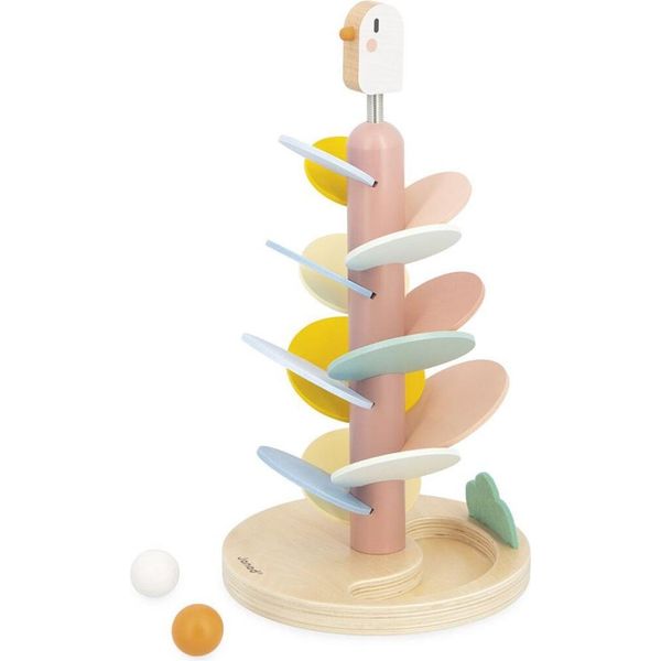 Janod Pista Di Marmo In Legno Sweet Cocoon - Giocattolo Educativo Per Bambini-image