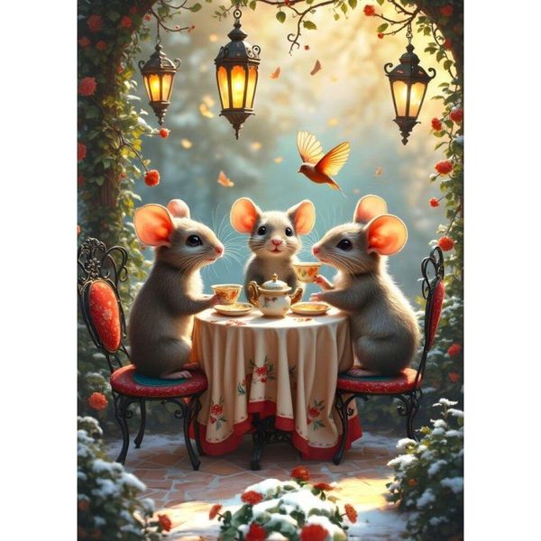 Puzzle Alipson Tea Time - Puzzle Per Bambini - Tema Del Tè-image