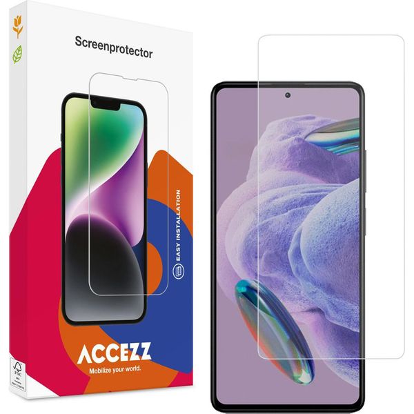 Xiaomi Redmi Note 12 Pro Plus Pellicola Protettiva: Accezz Gehard Glas Screenprotector - Trasparente-image