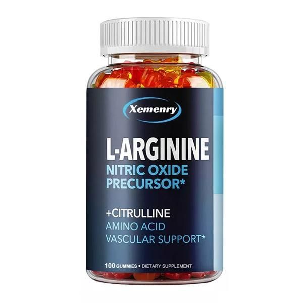 L-Arginina (100 Orsetti Gommosi) Integratore Alimentare, Energia, Forza, Resistenza, Salute Maschile-image
