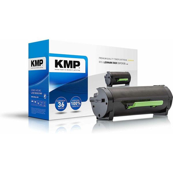 Kmp Printtechnik Ag 1396,32 Toner Lexmark 502X(50F2X00) Comp. Black L-T49-image