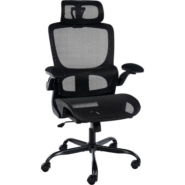 Sedia Da Ufficio Ergonomica - Sedia Girevole - Massimo Comfort E Posizione Di Seduta Salutare-image