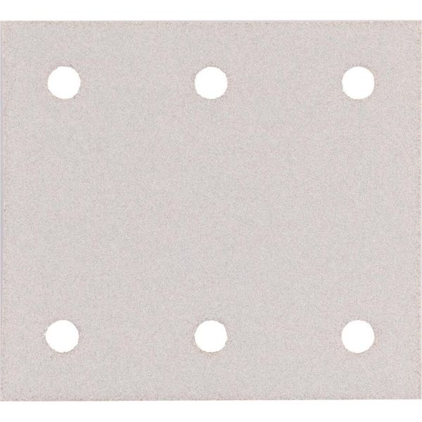 Carta Abrasiva Makita 114 X 102 Mm, K120, 10 Pz. 114 X 102 Mm - K120 - 10 Pz. - 6 Fori - Vernici / Colori-image