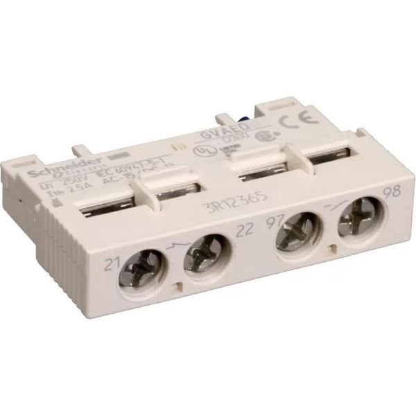 Interruttore Ausiliario Schneider Electric 1Ö+1S, Guasto GVAED011-image