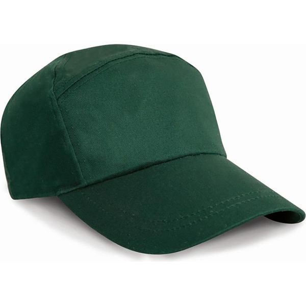 Berretto Da Baseball Result Tinta Unita BC955 (Taglia Unica) (Verde Bottiglia)-image