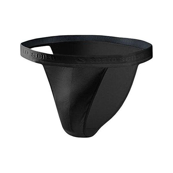 Sesto Senso Slip Tanga Puma Uomo, Colore: Nero, Taglia: 2XL-image