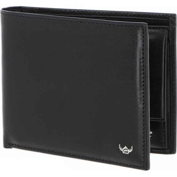Golden Head Portafoglio Colorado Rfid Billfold Coin Wallet Black Nero-image