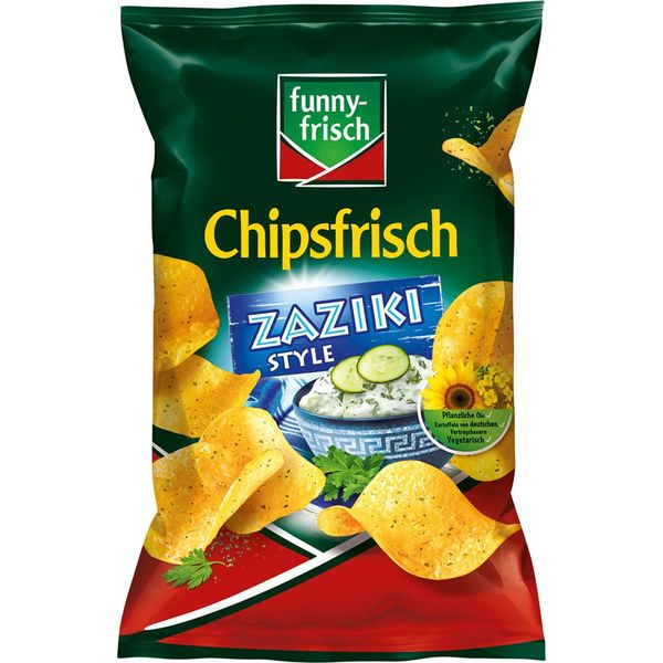 Divertente Frisch Chipsfrisch Zaziki Style Vegetariano Senza Glutine 150G-image