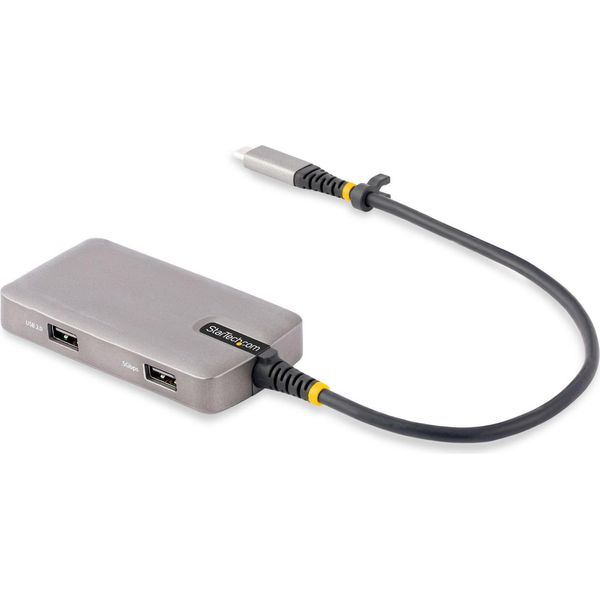 Startech.Com Adattatore Multiporta USB-C - Docking Station Usb Type C Hdmi 4K 60Hz Con Hub A 3 Porte Usb - Pd 100W Pass-Trough - Mini Dock Usb Tipo C - Windows/Macos/Chromeos/Ipados/Android-image