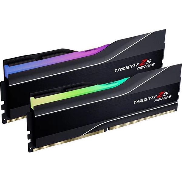 G.Skill Trident Z5 Neo Rgb - DDR5 - Kit - 32GB: 2 X 16GB - Dimm 288-PIN - 6400 Mhz / PC5-51200 - CL32 - On-Die Ecc - Ma-image