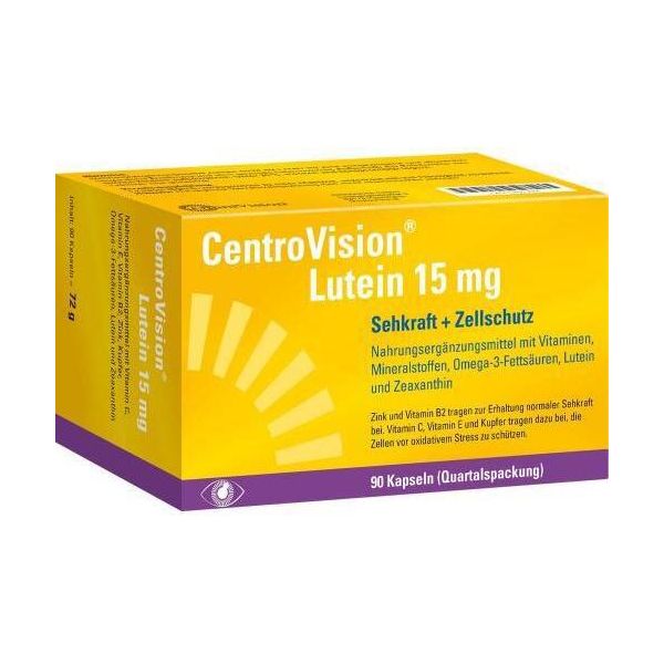 Centrovision Luteina 15 Mg Capsule 90 Capsule-image