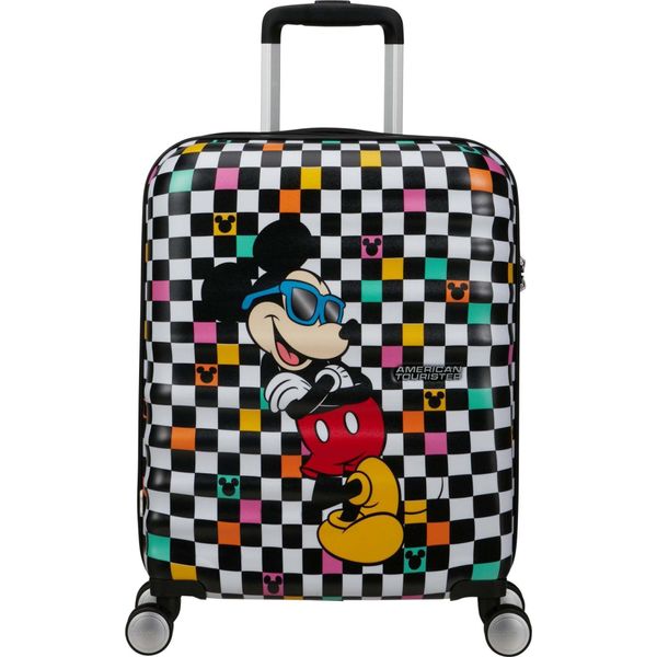 American Tourister Carrello Wavebreaker Disney Spinner 55 / 20 Tsa Disney Fl Mickey Check Multicolore-image