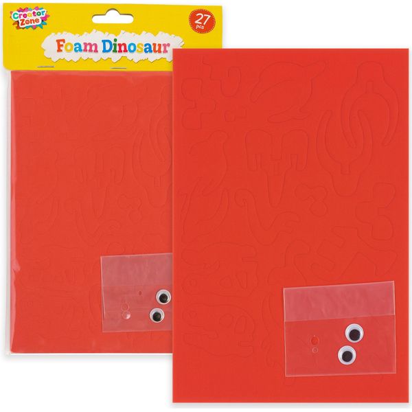Kit Di Artigianato Creativo: Ritagli Di Dinosauri Per Bambini-image