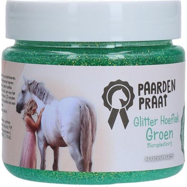 Horse Talk Tv Glitter Hoofflakes Verde-image