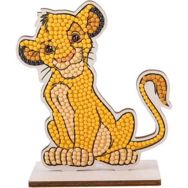 Crystal Art Diamante Dipinto Re Leone: Simba-image