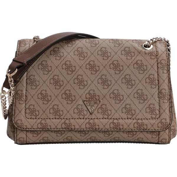 Guess Borsa A Tracolla Noelle Ii Latte Logo/Marrone : Marrone-30 Assortimento Colori: Marrone-30-image