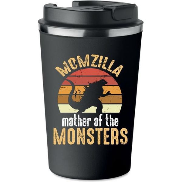 Momzilla Mother Monster Tazza Termica Premium Per La Mamma Per La Festa Della Mamma KT_186-image