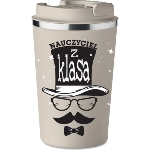 Tazza Termica Premium Con Impronta Lehrer Mit Klasse Regalo 350Ml KT_097-image