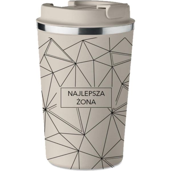 Tazza Termica Premium Con Impronta Beste Frau Regalo 350Ml KT_089-image