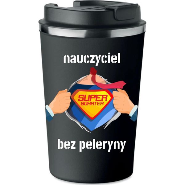 Tazza Termica Premium Regalo Per La Festa Dell'insegnante Eroe Dell'insegnante KT_114-image