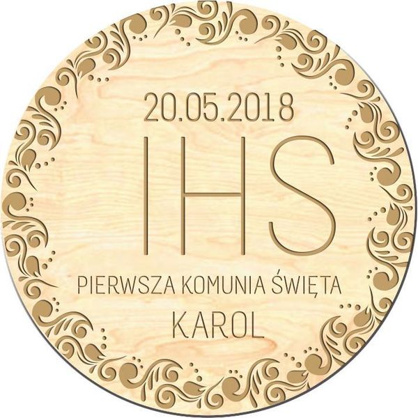 Magnet Souvenir Thanks Santa Comunione MKS10-image