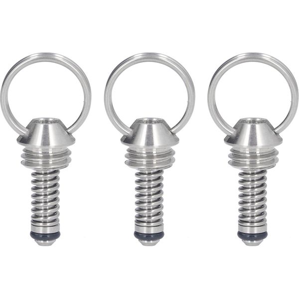3PCS Valvola Di Scarico Del Barilotto Di Birra Sostituzione 304 In Acciaio Inox Coperchio Del Barilotto Valvola Di Rilascio Della Pressione-image