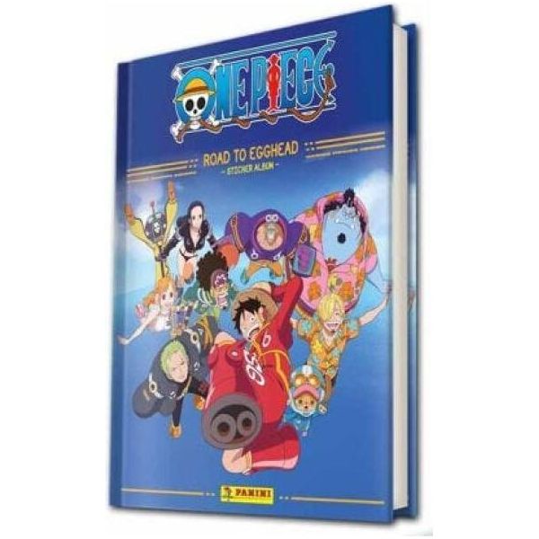 One Piece: Collezione Di Adesivi Road To Egghead Album Con Copertina Rigida *Versione Tedesca-image