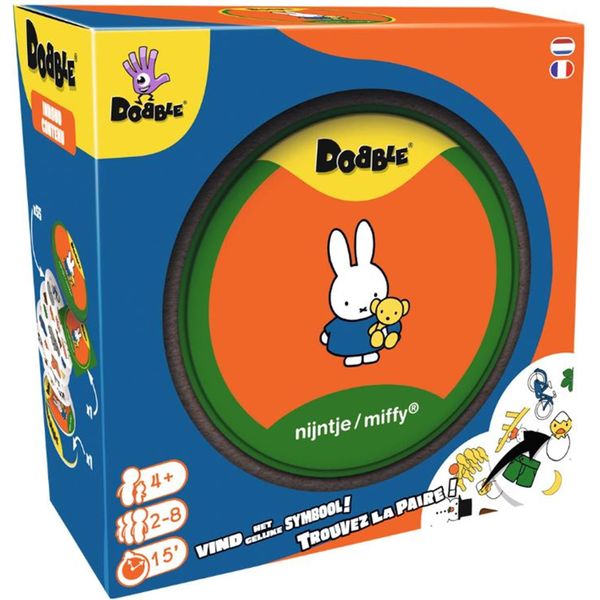 Asmodee Dobble Nijntje / Miffy, Scheda, Accoppiamento, 4 Anni, 15 Min-image