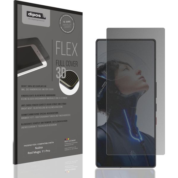 Pellicola Protettiva Privacy Per Nubia Red Magic 11 Pro Protezione Antiurto Anti-Shock-image