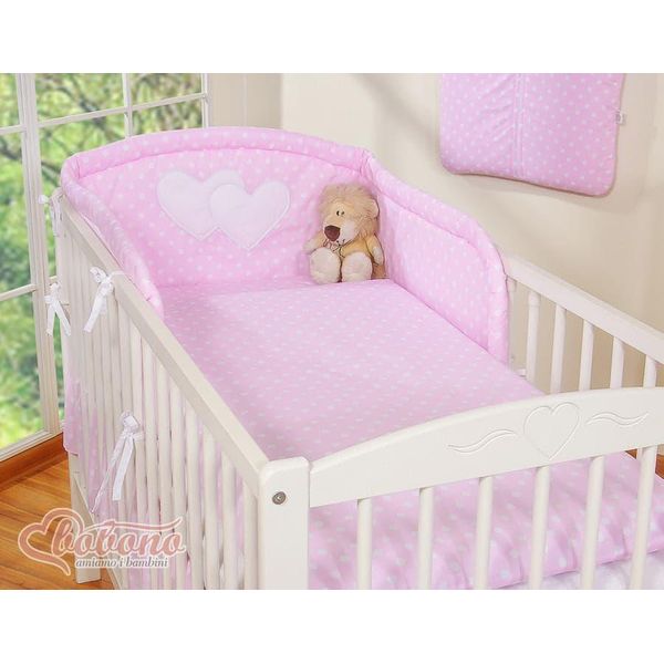 Set Di Biancheria Da Letto Per Neonati A 2 Pezzi - Set Di Reti A Doghe - Cotone Delicato Sulla Pelle-image