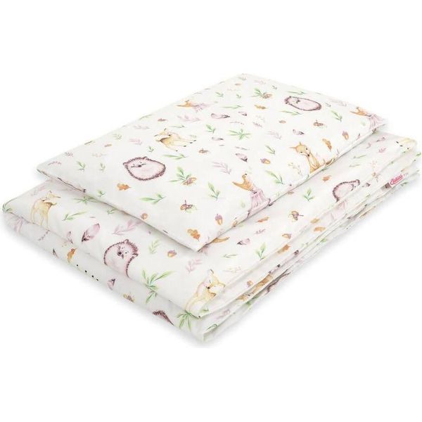 Set Per Culla 2 Pezzi - Set Per Culla - 100% Cotone, Delicato Sulla Pelle E Traspirante-image