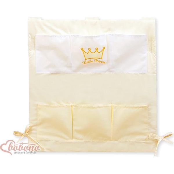 Organizzatore Per Culla Little Prins/Princess - Borse Portaoggetti - 6 Scomparti Spaziosi Per Gli Oggetti Del Bambino-image