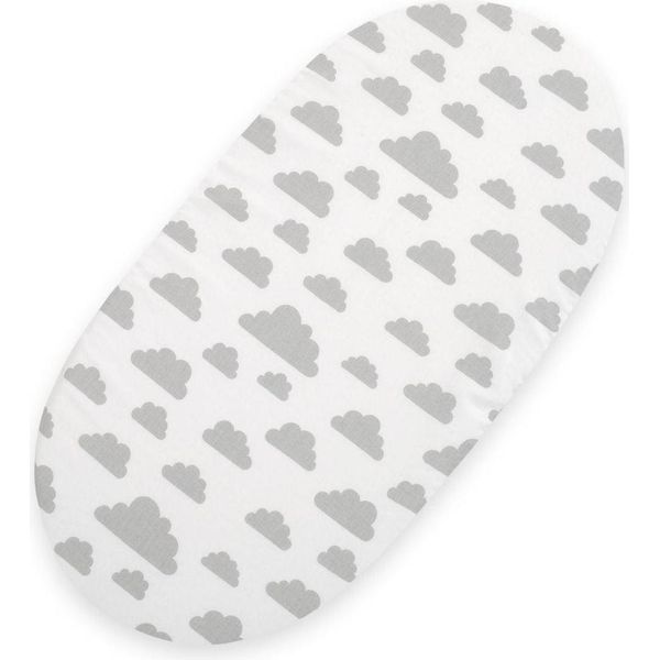 Copricuscino In Cotone - Mandashoes - Oeko-Tex, Traspirante E Morbido - 75 X 35 Cm - Grigio-image