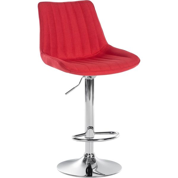 Sgabello Da Bar - Sgabello Alto - Regolabile In Altezza E Girevole A 360° Per Un Comfort Ottimale-image