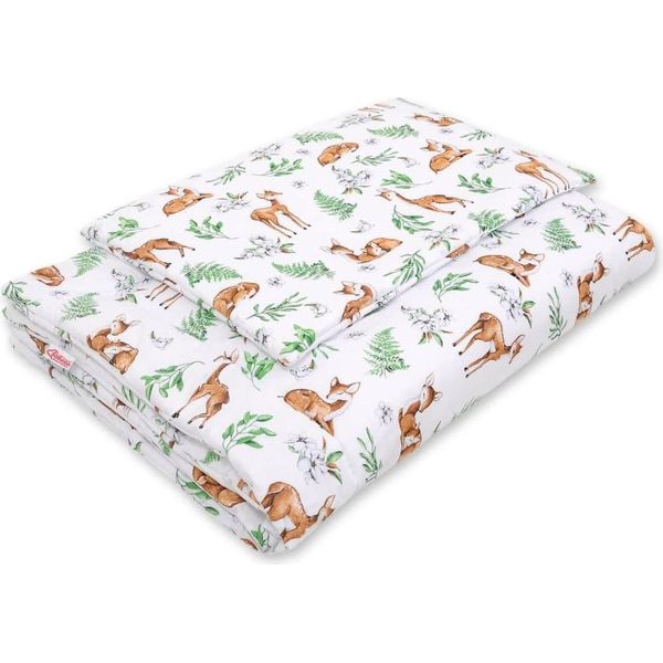 Set Di Biancheria Da Letto A 2 Pezzi - Set Di Copertine Per Neonati - Culla O Letto Extra Morbido E Dimensionalmente Stabile-image