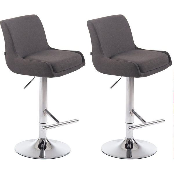 2 Sgabelli Da Bar - Sgabello - Altezza Regolabile, Seduta Confortevole-image